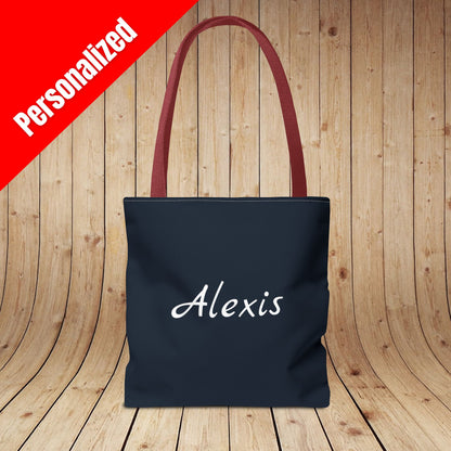 Powered By Pinot Personalized Tote Bag