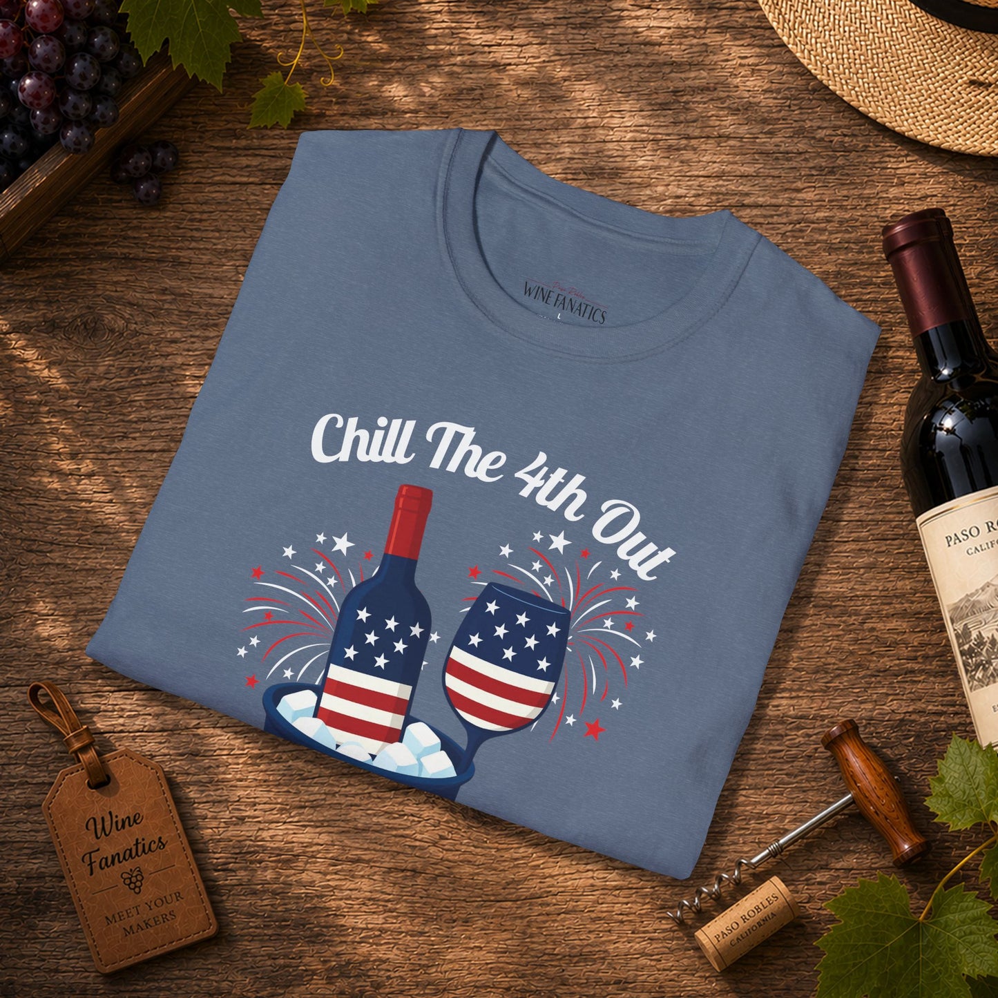 Chill The 4th Out Unisex Softstyle T-Shirt