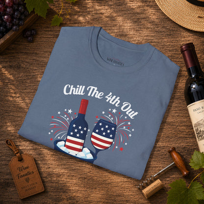 Chill The 4th Out Unisex Softstyle T-Shirt