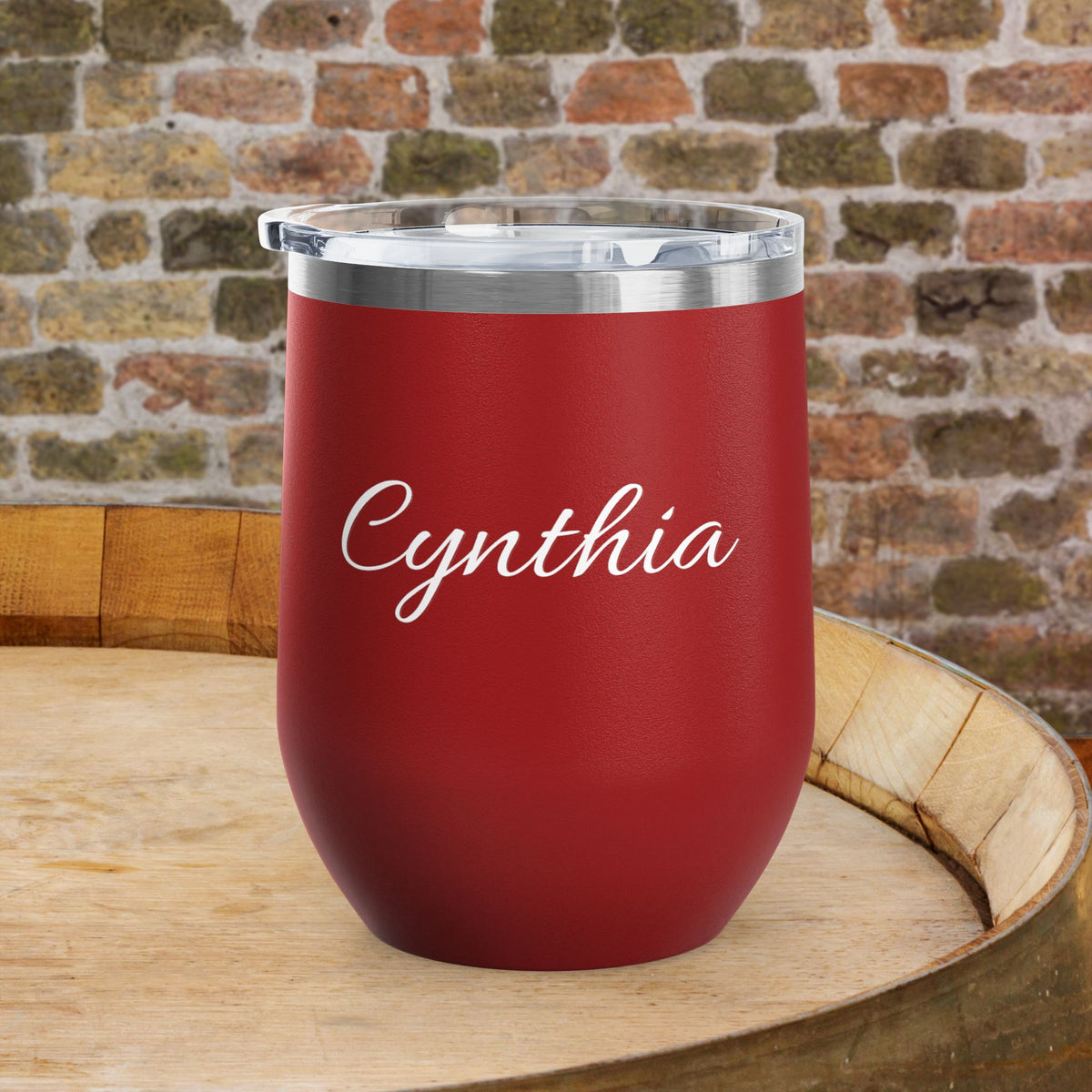 Drunk Wives Matter Personalized 12oz Wine Tumbler