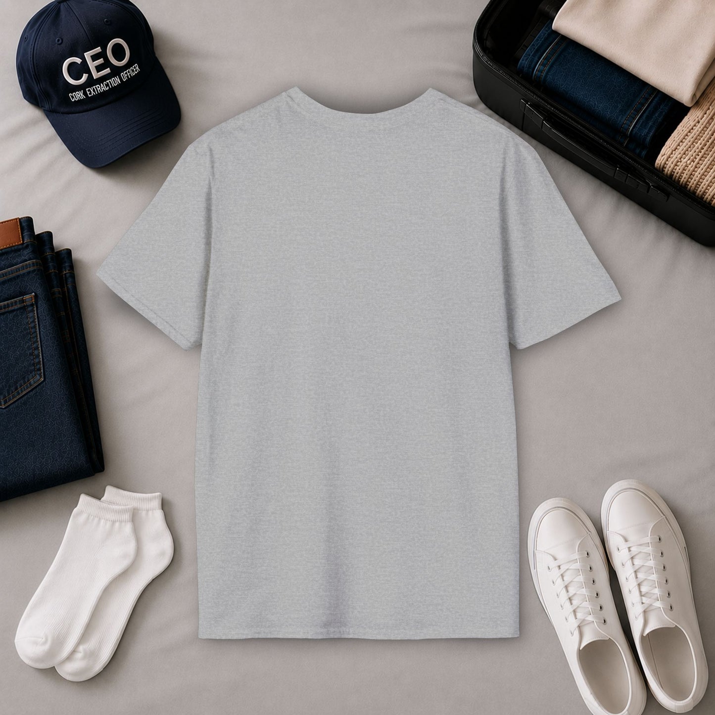 Flight Risk  Crewneck Tee