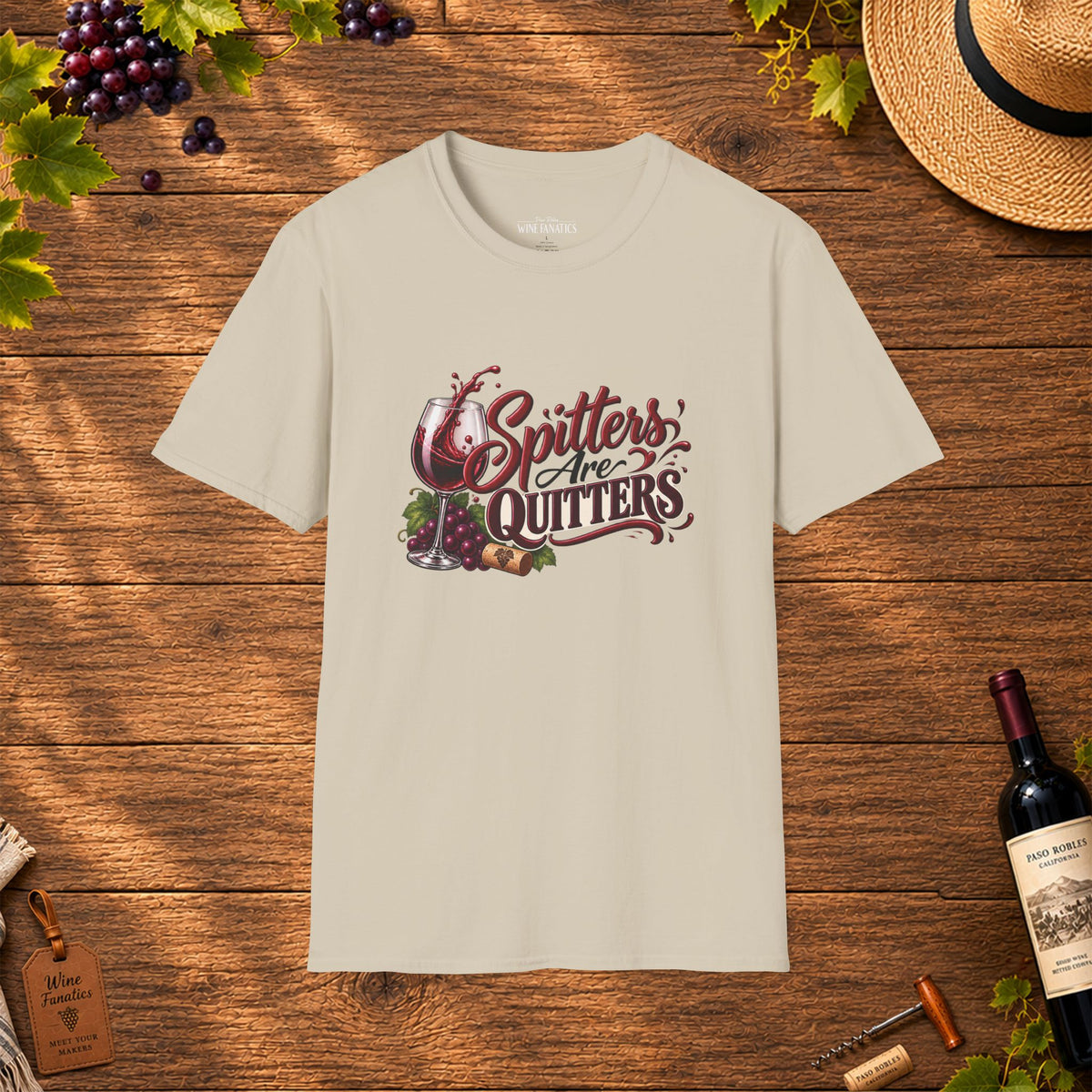Spitters Are Quitters Crewneck T-Shirt