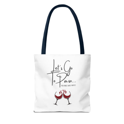 Paso Robles Wine Fanatics Tote Bag -   Logo Design