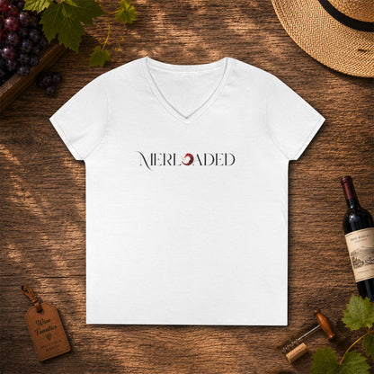 Merloaded Ladies V-Neck T-Shirt
