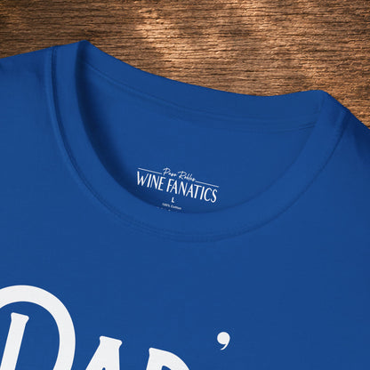Dad's Reason To Wine Personalized Crew Neck T-Shirt