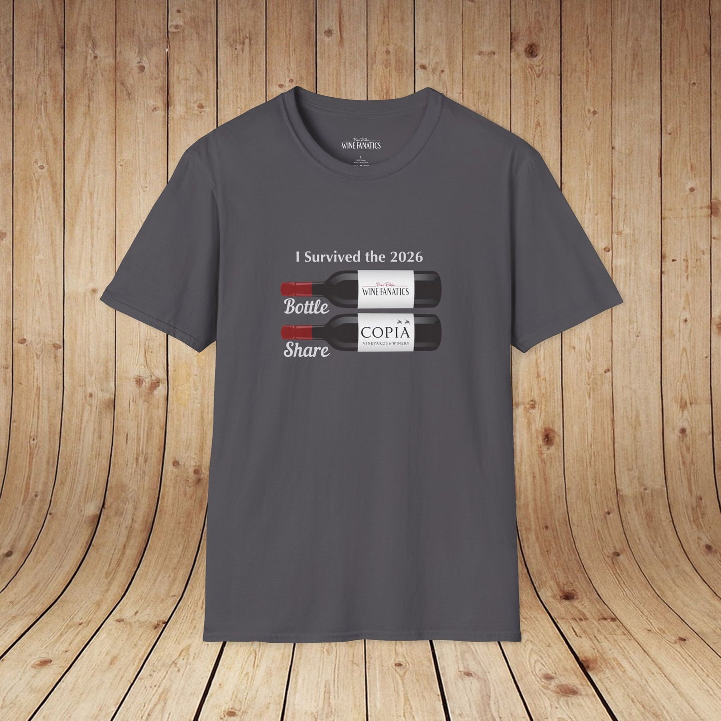 PRWF 2026 Bottle Share Unisex Softstyle T-Shirt