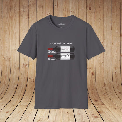 PRWF 2026 Bottle Share Unisex Softstyle T-Shirt