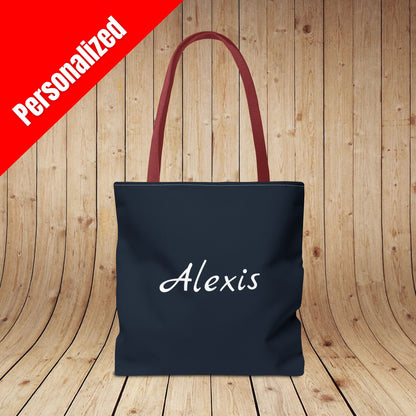 Powered By Pinot Personalized Tote Bag