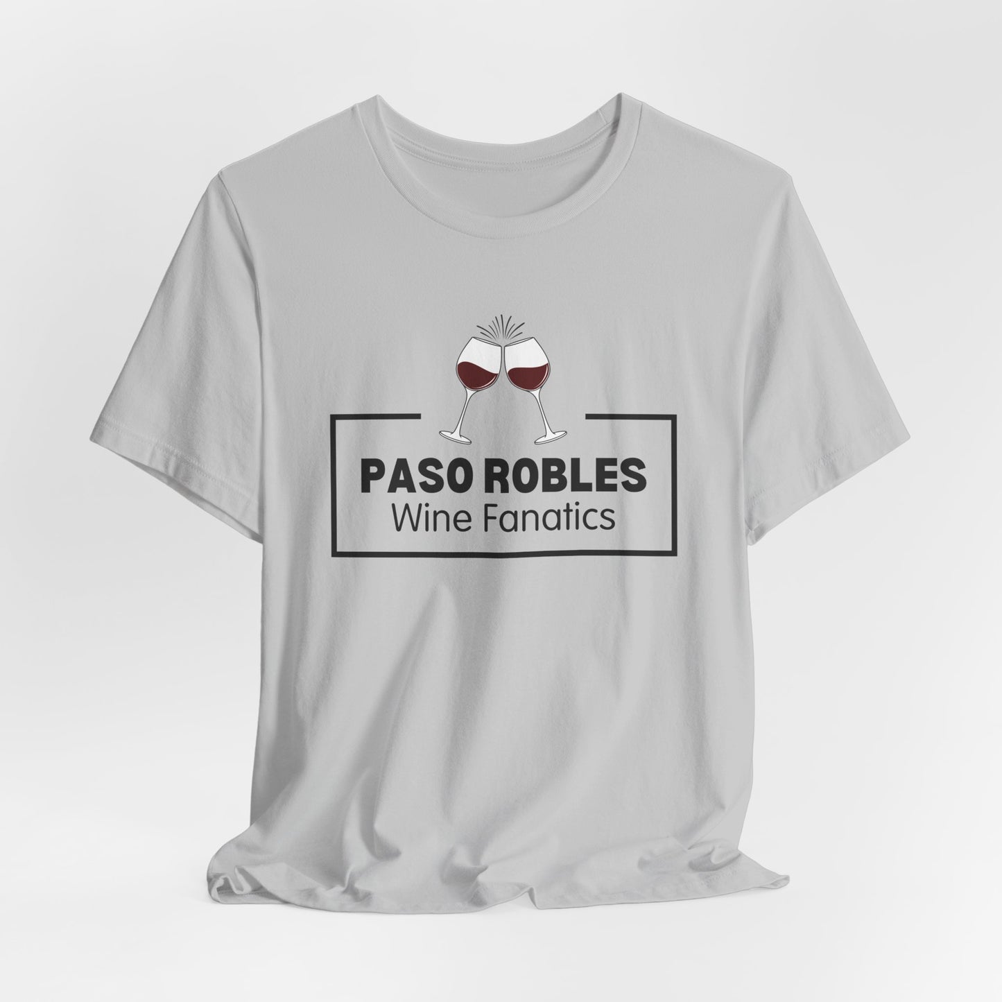 Paso Robles Wine Fanatics Logo Unisex Tee