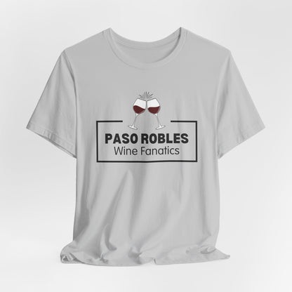 Paso Robles Wine Fanatics Logo Unisex Tee
