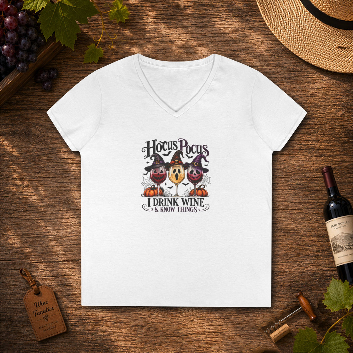 Hocus Pocus Ladies V-Neck T-Shirt