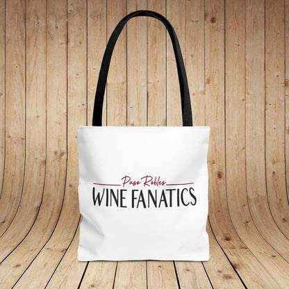 Paso Robles Wine Fanatics Logo Tote Bag