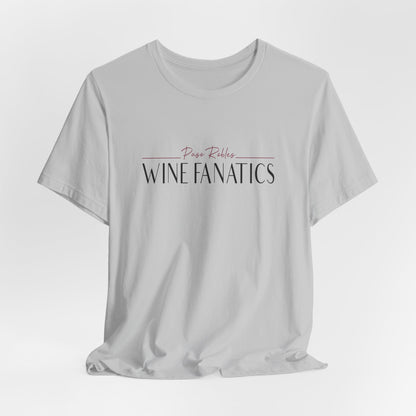 Paso Robles Wine Fanatics Logo Unisex Jersey Short Sleeve Tee