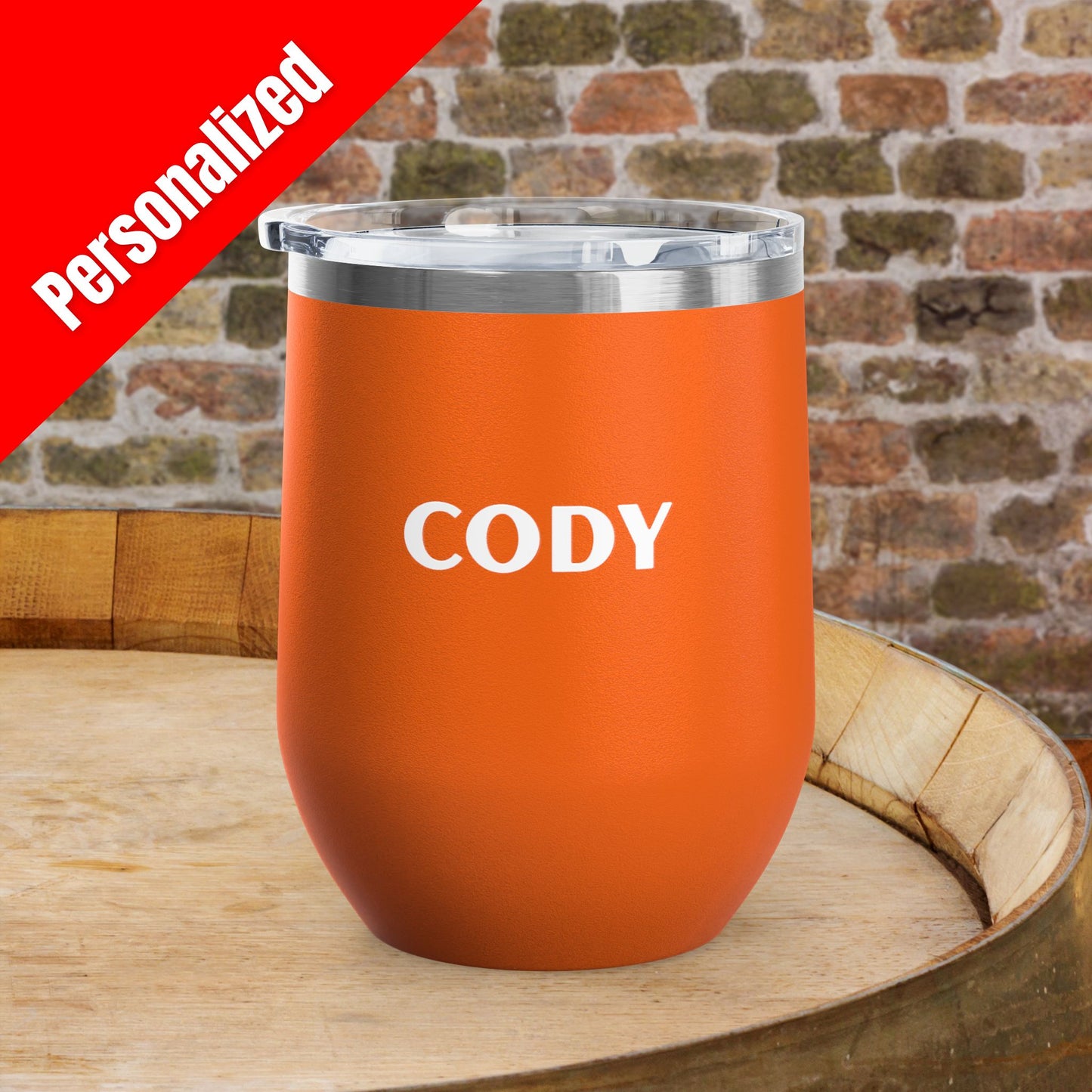 Wine Tasting Is My Favorite Sport Personalized 12oz Wine Tumbler