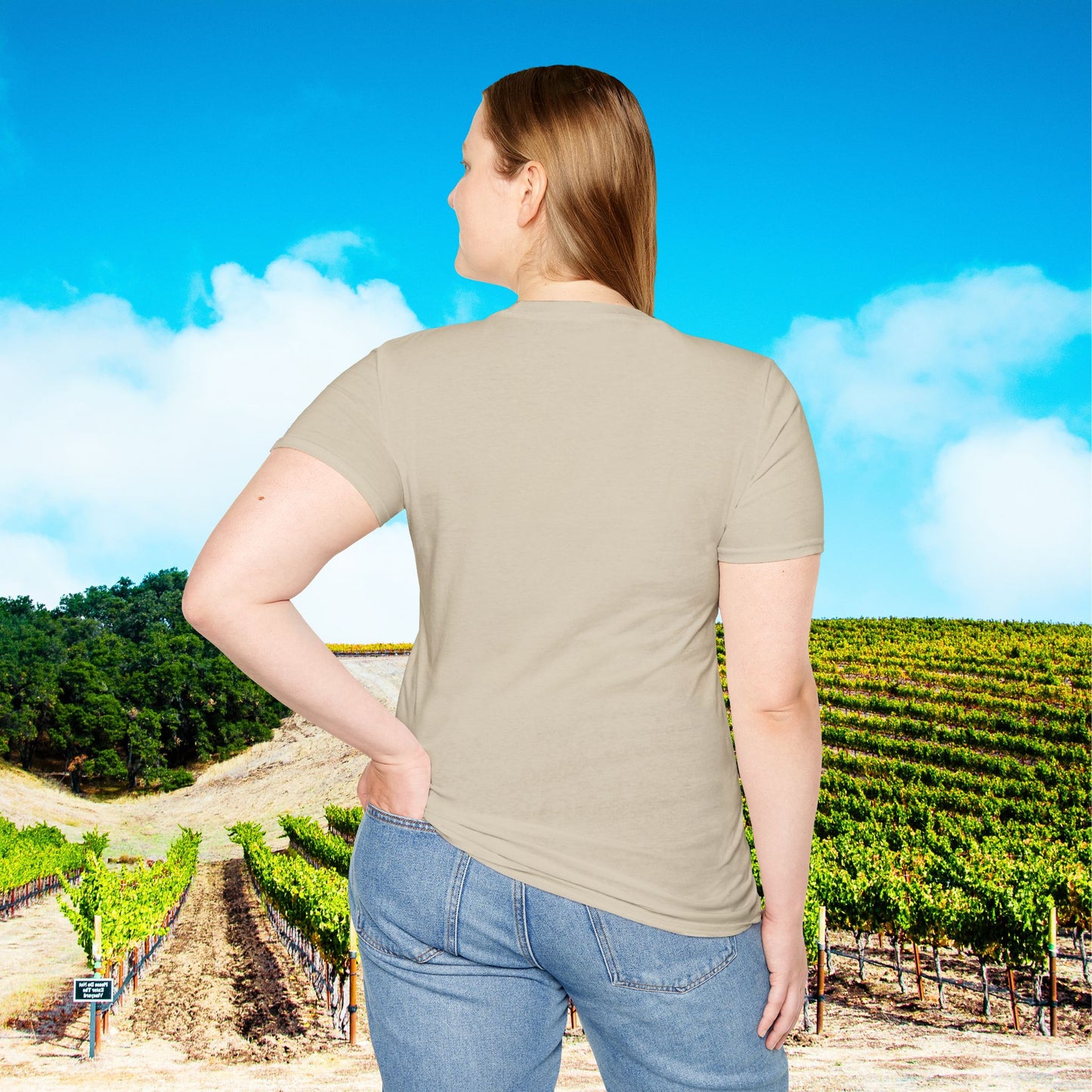 Mom's sanity brought to you by Coffee & Wine Personalized Tee