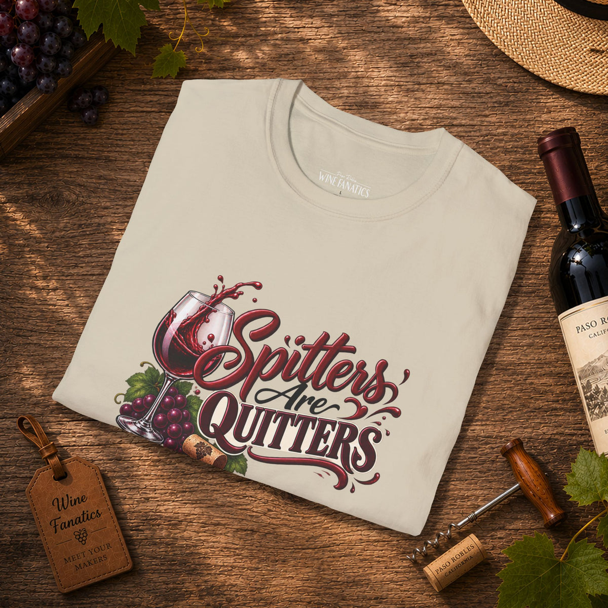 Spitters Are Quitters Crewneck T-Shirt