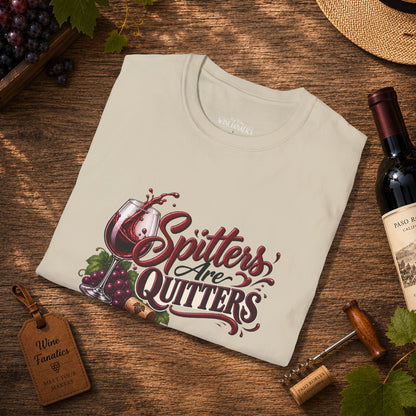 Spitters Are Quitters Crewneck T-Shirt