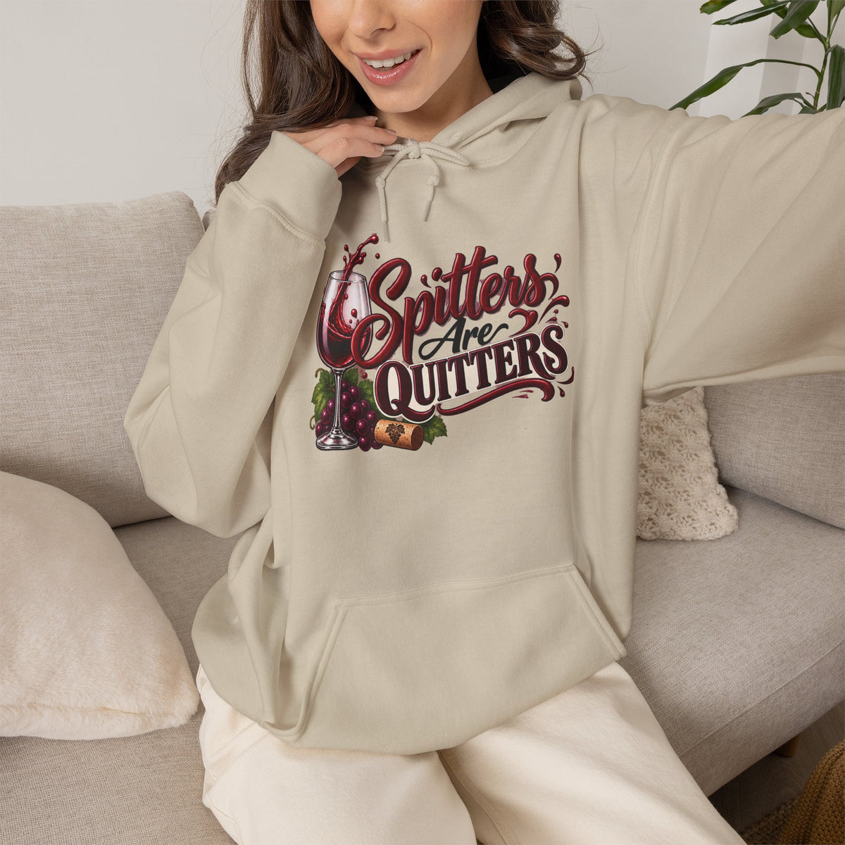 Spitters Are Quitters Hoodie