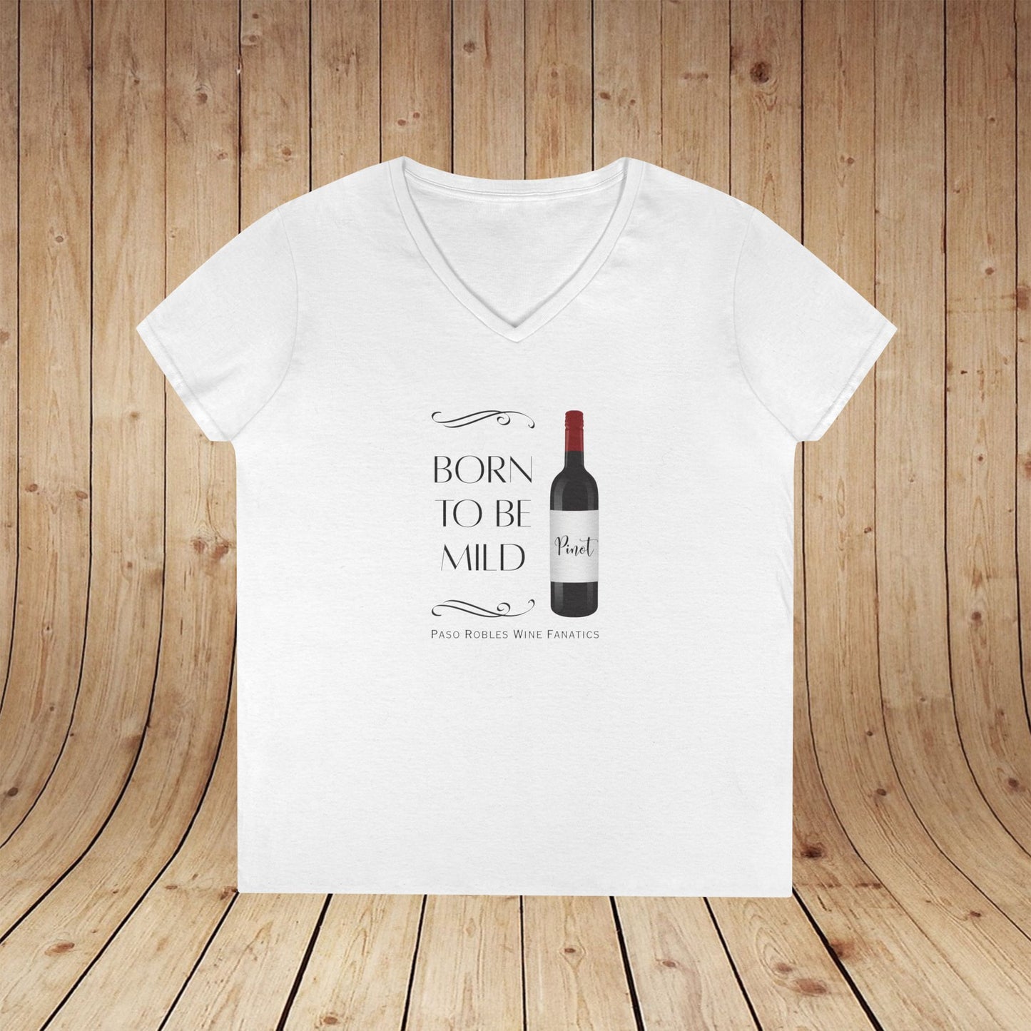 Born To Be Mild ladies V-Neck Tee
