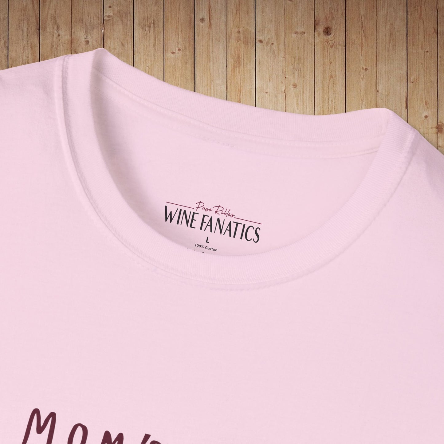 Mom's sanity brought to you by Coffee & Wine Personalized Tee