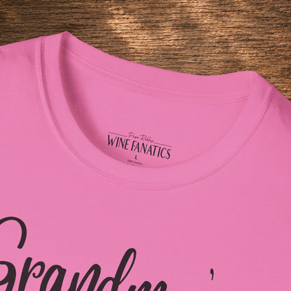 Grandma's Reason To Wine Personalized Crew Neck T-Shirt