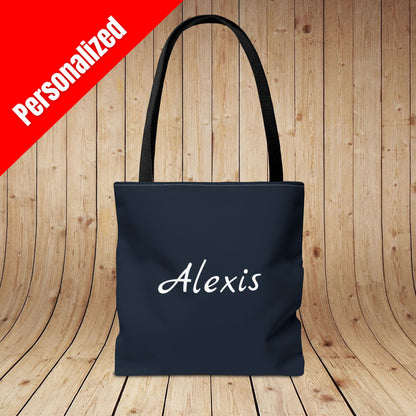Powered By Pinot Personalized Tote Bag