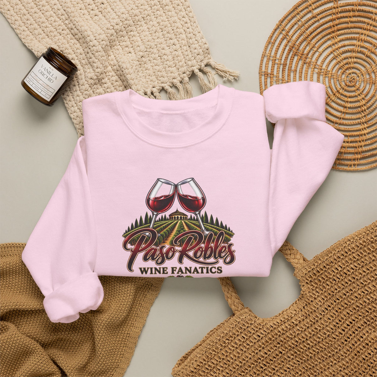 A Toast To Paso Robles Wine Fanatics Sweatshirt