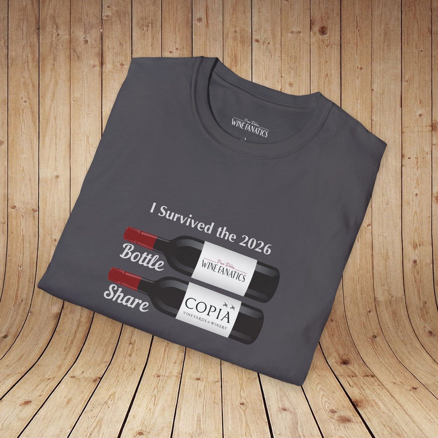 PRWF 2026 Bottle Share Unisex Softstyle T-Shirt