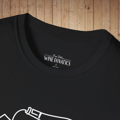 Spitters Are Quitters wine Unisex Softstyle T-Shirt