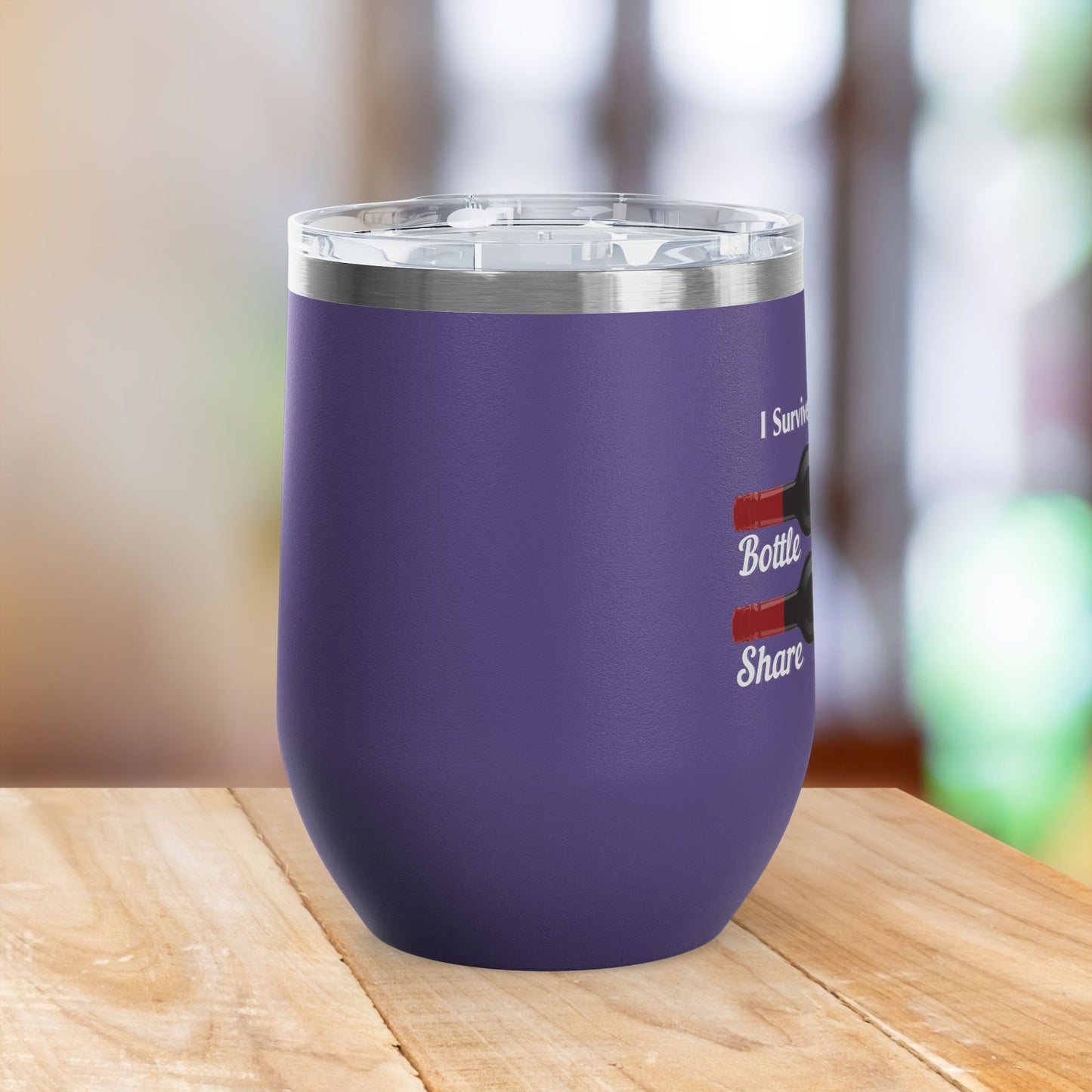PRWF 2026 Bottle Share Event 12oz Wine Tumbler