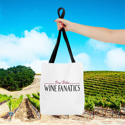 Paso Robles Wine Fanatics Logo Tote Bag