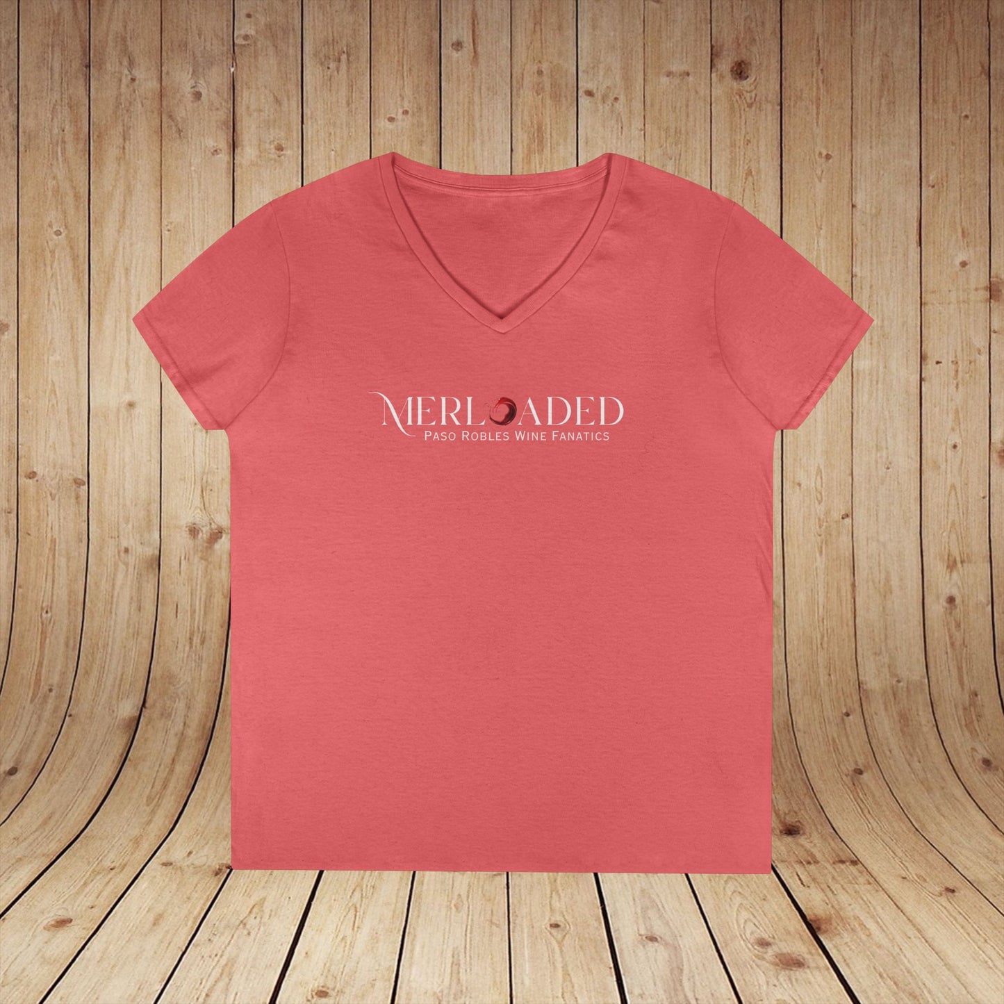 Merloaded Ladies V-Neck Tee