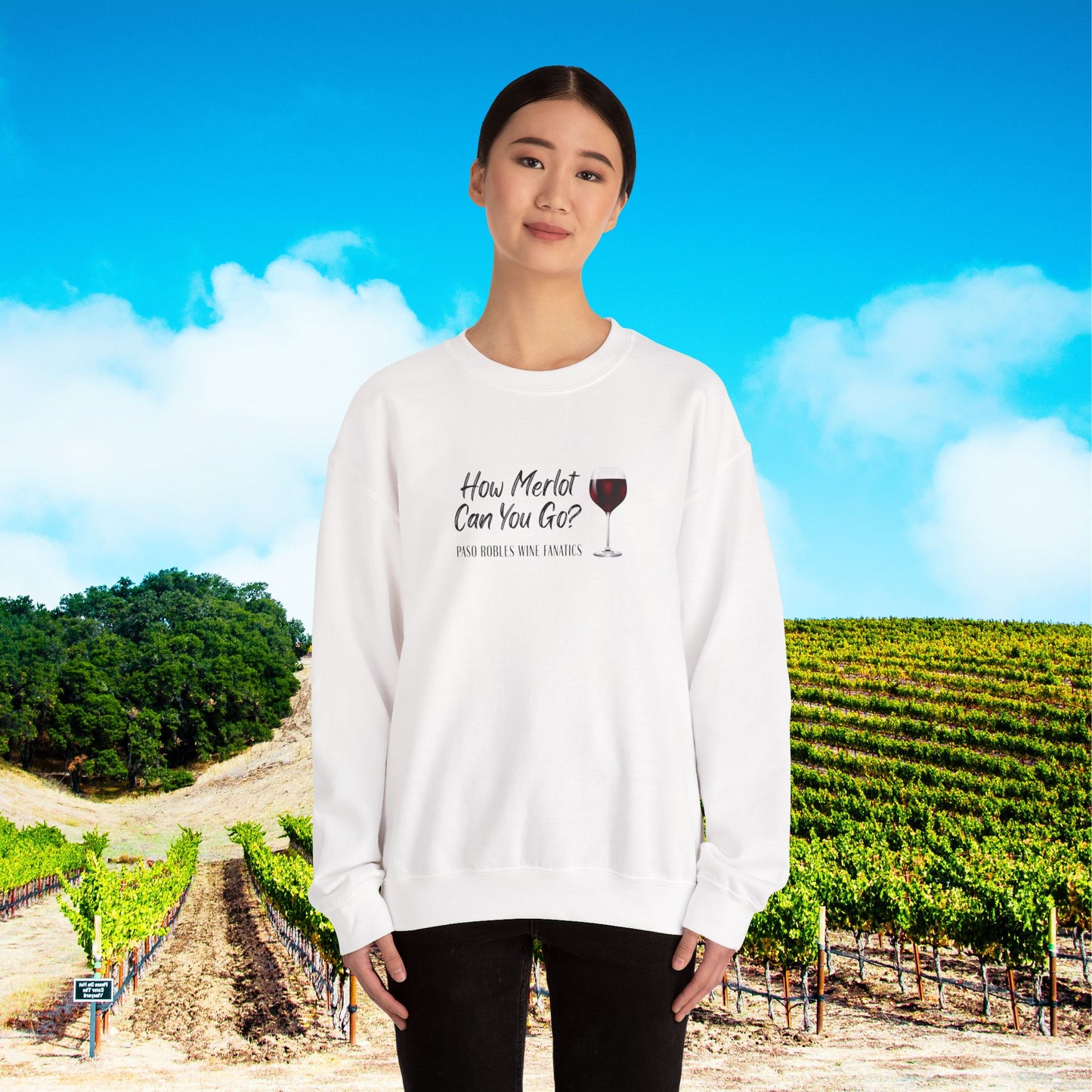 How Merlot Can You Go Sweatshirt