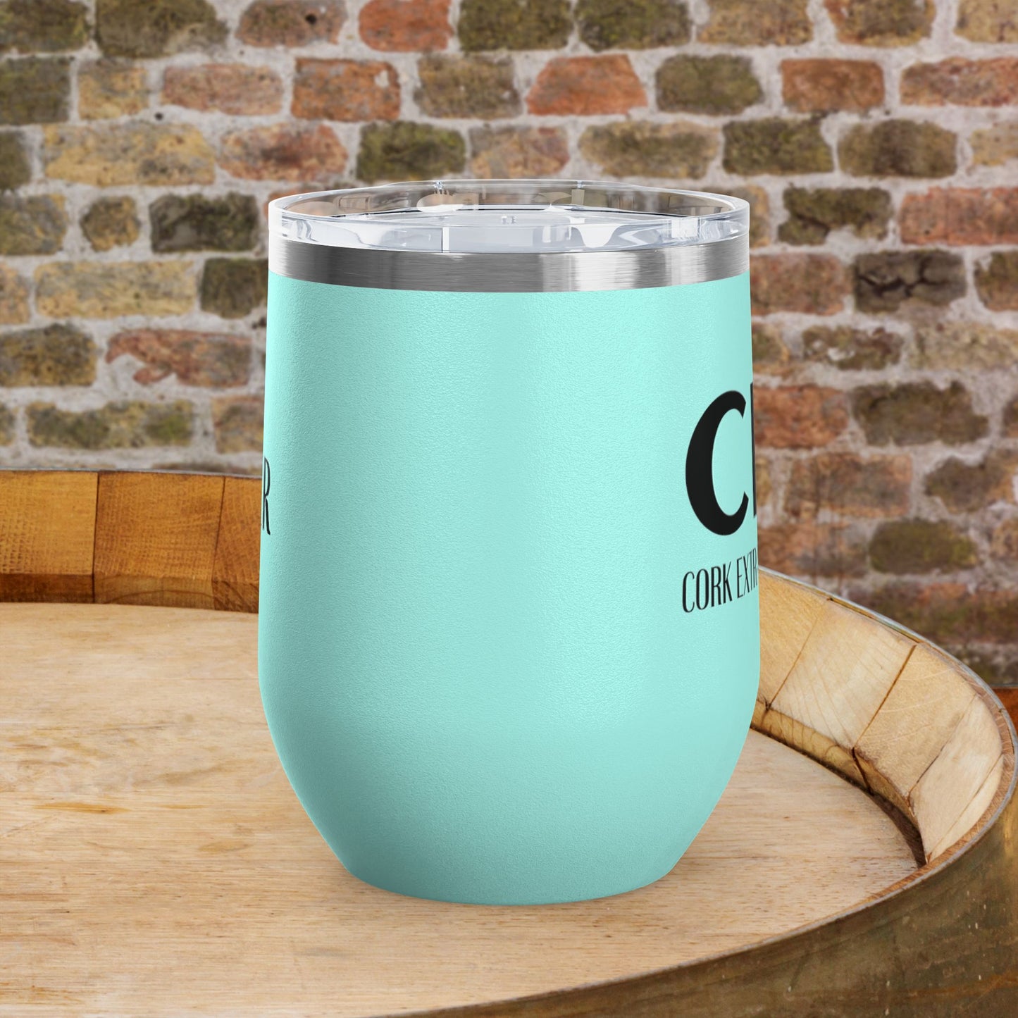 CEO Cork Extraction Officer Personalized 12oz Wine Tumbler
