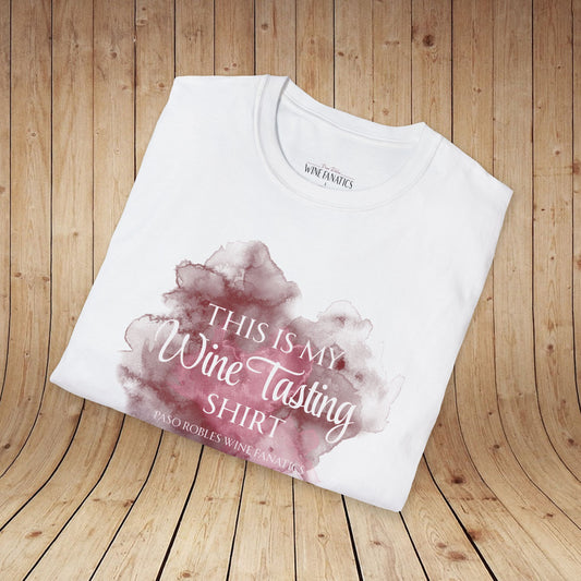 This Is My Wine Tasting Shirt (stain) Unisex Softstyle T-Shirt
