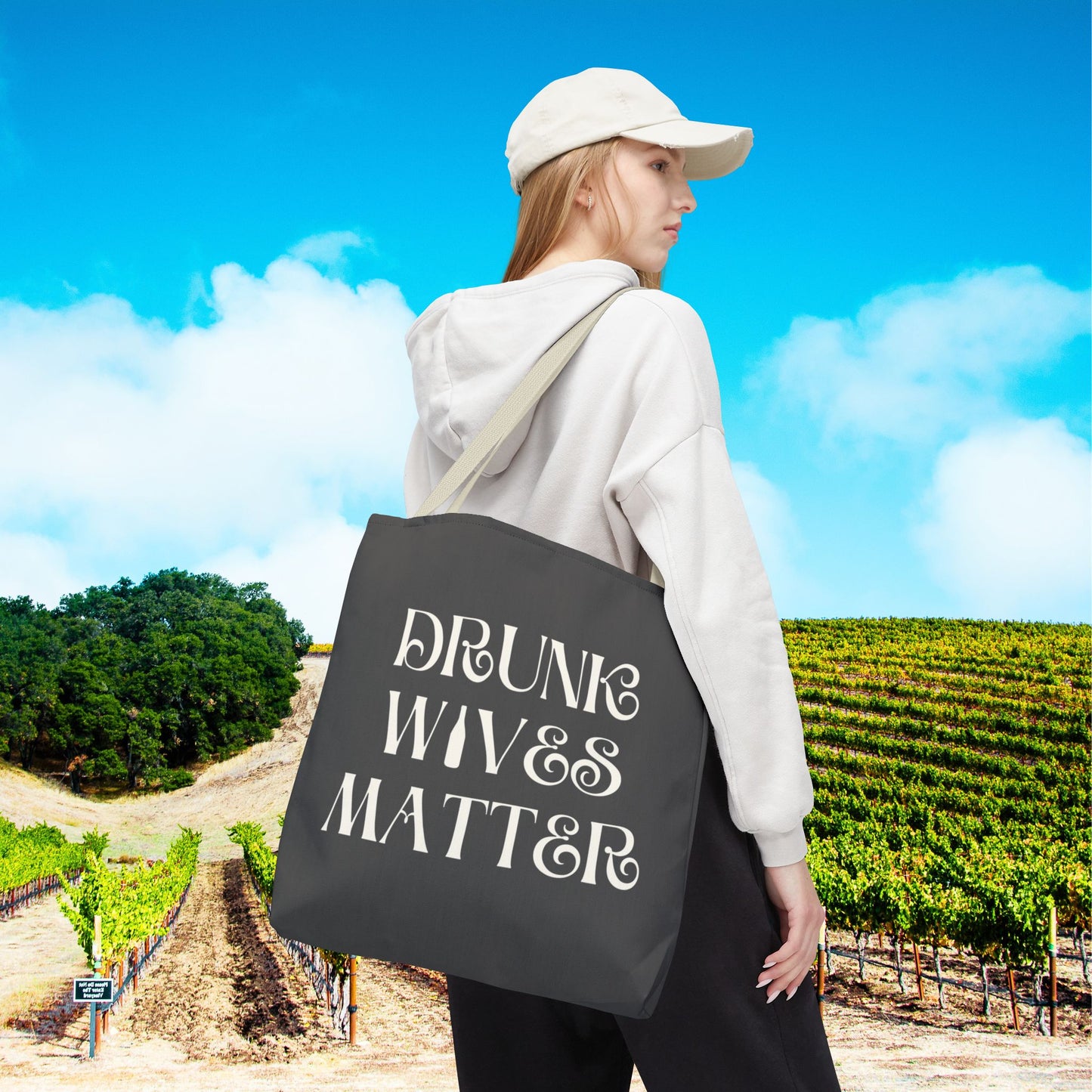 Drunk Wives Matter Tote Bag
