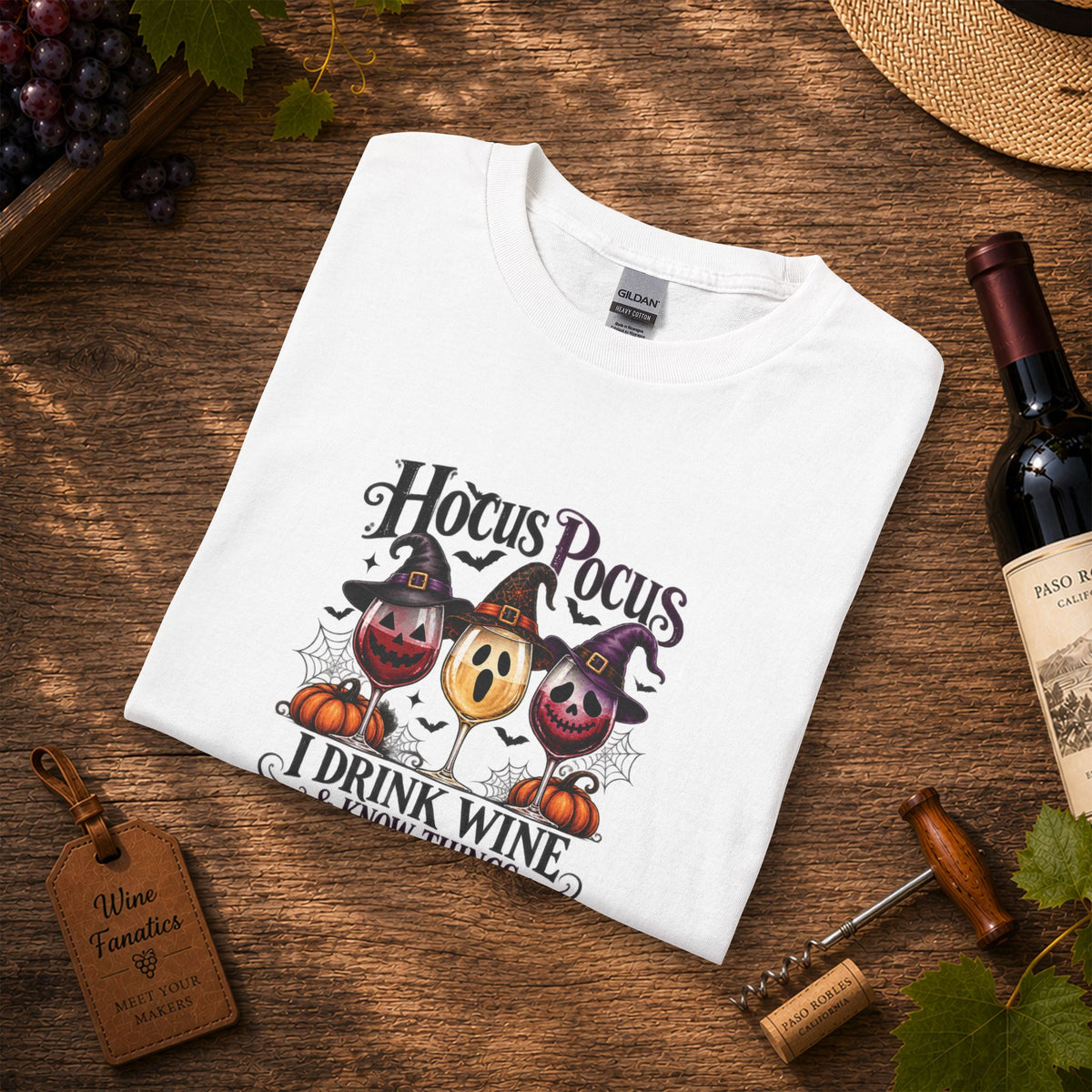 Hocus Pocus I Drink Wine & Know Things Long Sleeve T-Shirt