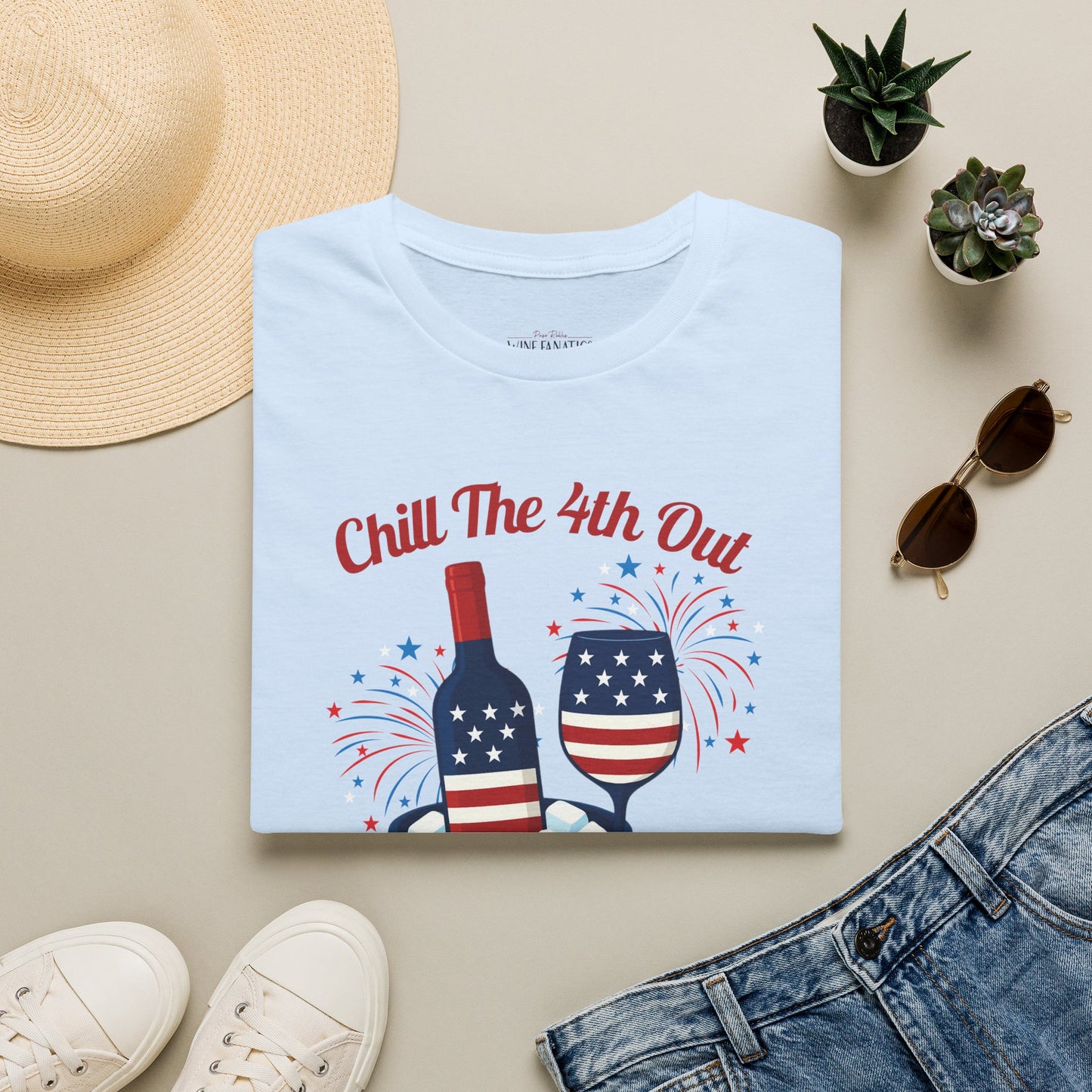 Chill The 4th Out Unisex Softstyle T-Shirt