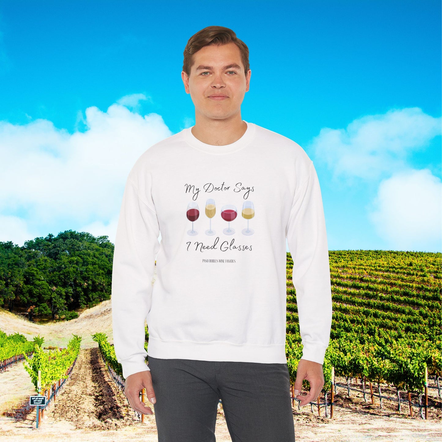My Doctor Says I Need Glasses Sweatshirt