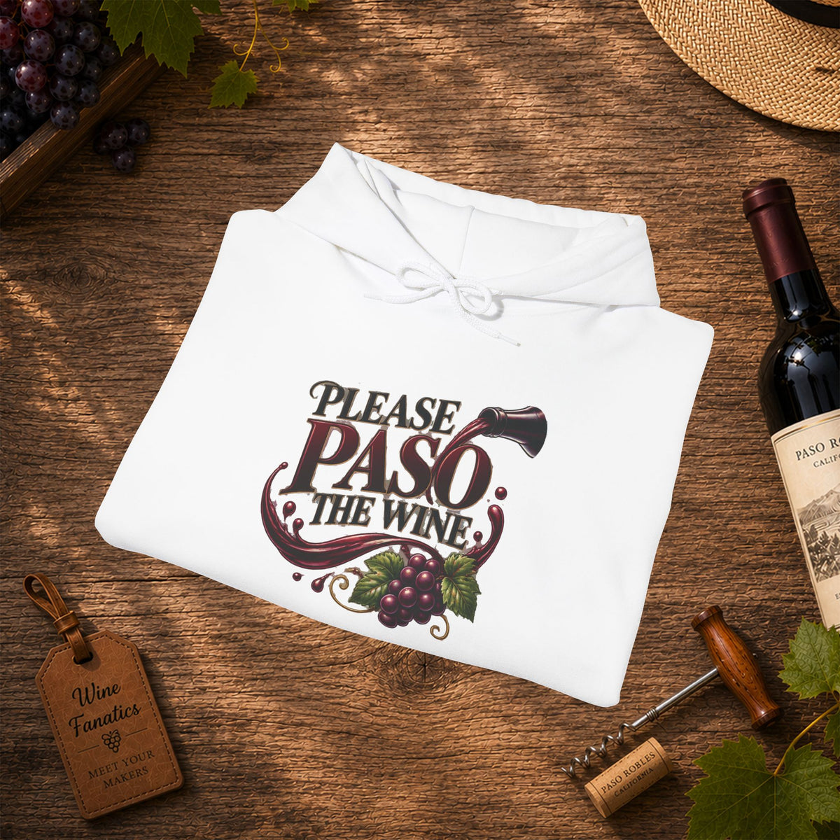 Please Paso The Wine Hoodie