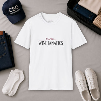 Paso Robles Wine Fanatics Logo Crewneck T-Shirt