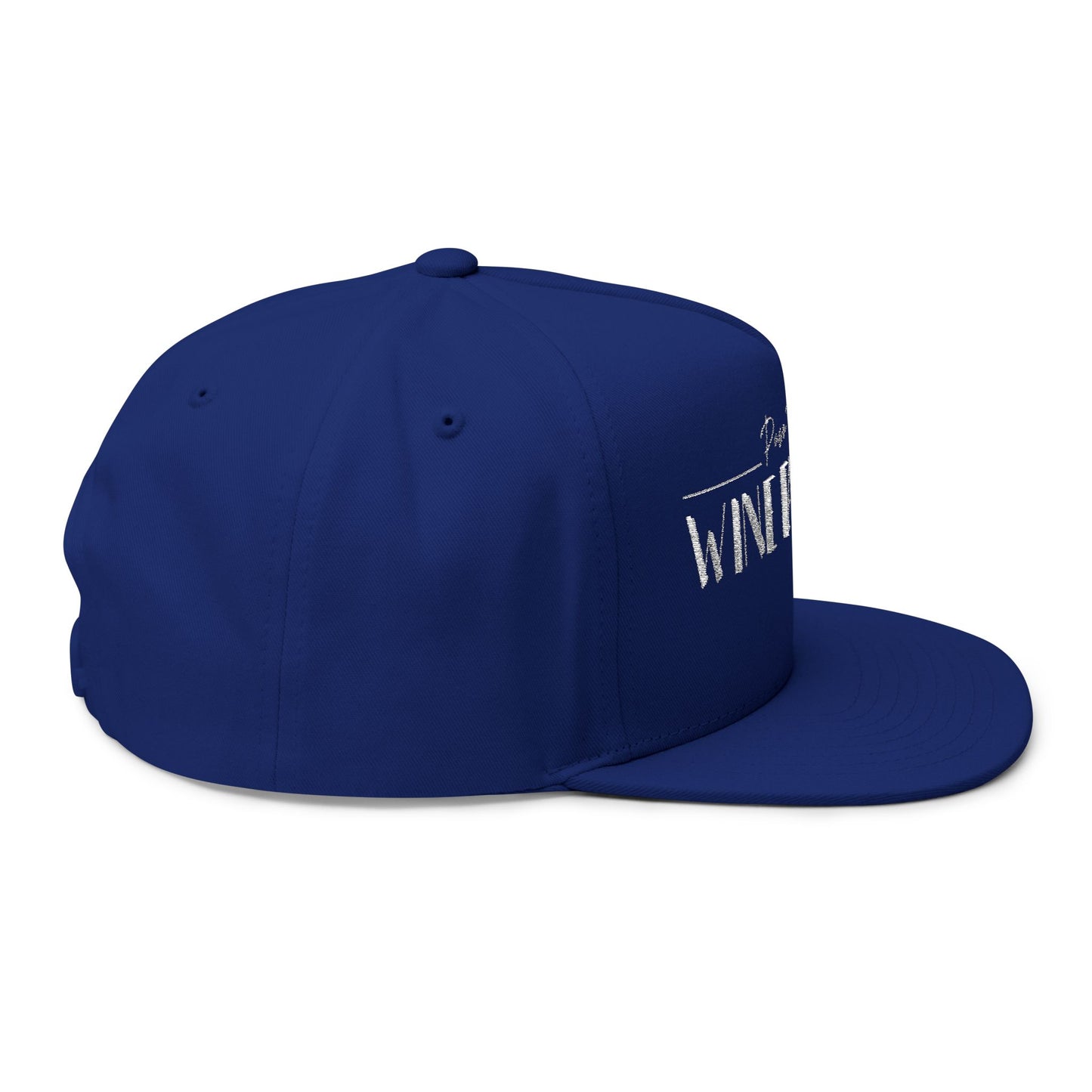 Paso Robles Wine Fanatics Embroidered Flat Bill Cap