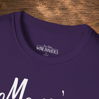 Mom's Reason To Wine Personalized Crew Neck T-Shirt