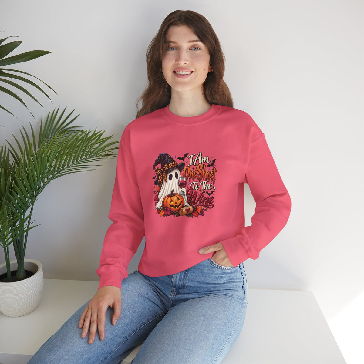 I Am One Sheet To The Wine Sweatshirt