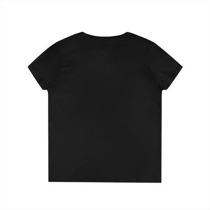 Hit Me Baby One More Wine Ladies V-Neck  Tee