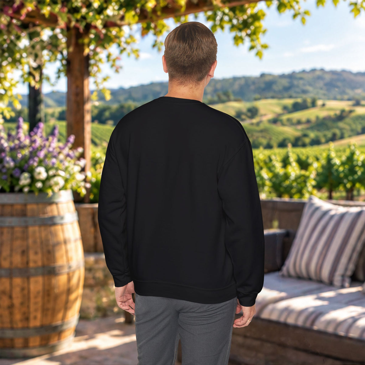 Witch Way To The Wine Sweatshirt