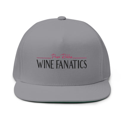 Paso Robles Wine Fanatics Embroidered Flat Bill Cap