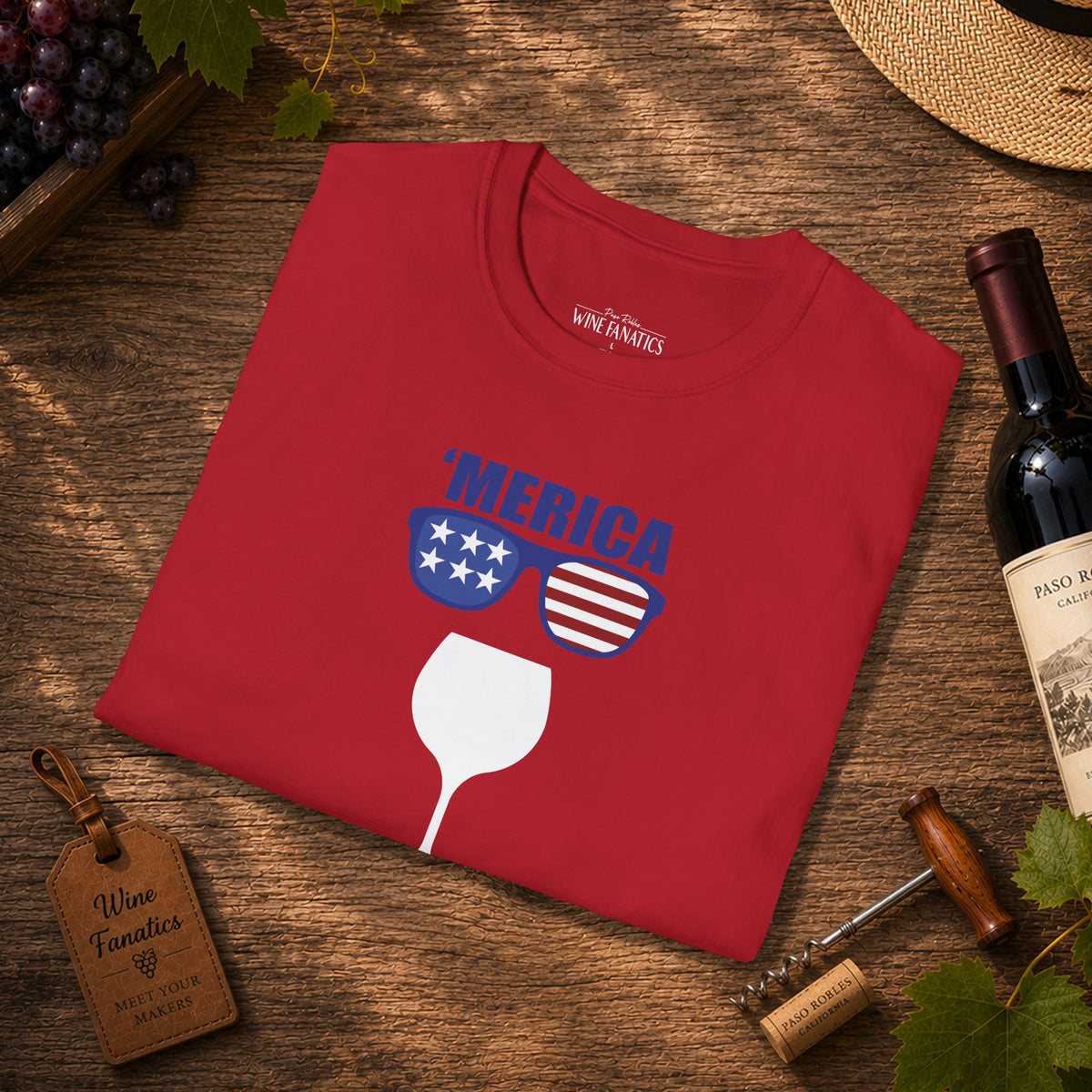 'Merica Crewneck Tee