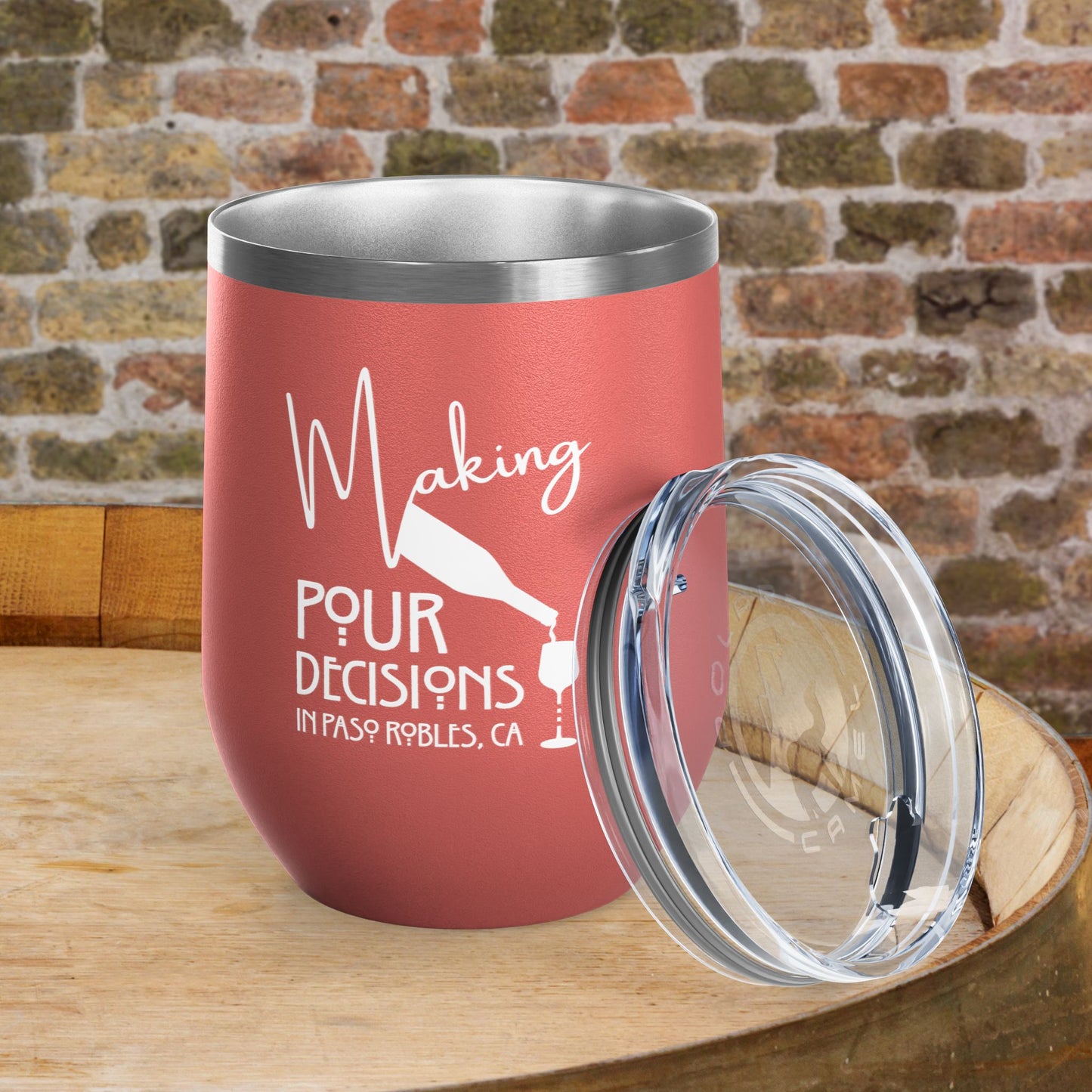 Making Pour Decisions PRWF 12oz Wine Tumbler