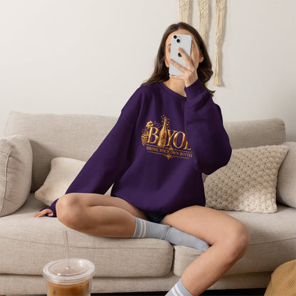 BYOB Bring Your Own Bottle Sweatshirt